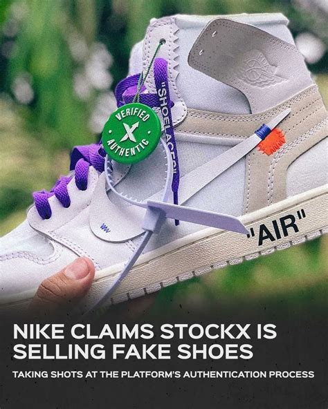 stockx sales fake shoes|nike stockx lawsuit.